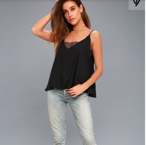 🆕️Free People Deep V Bandeau Lace Cami